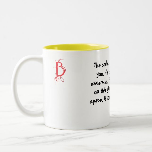 Bicolor La taza de la sonrisa (Izquierda)