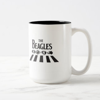 Bicolor La taza de los beagles