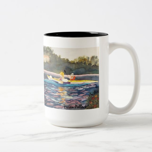 Bicolor La TAZA de los Kayakers (Derecha)