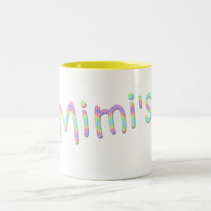 Bicolor La taza de Mimi