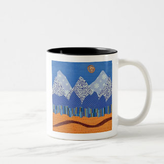 Bicolor La taza de Teton
