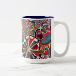 Bicolor La taza de tortuga nº 12 es perfecta para los aman