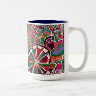 Bicolor La taza de tortuga nº 12 es perfecta para los aman