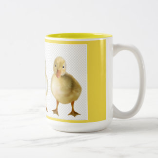 Bicolor La taza del amante del pato