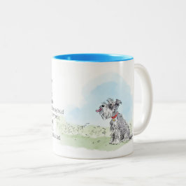 Bicolor La taza del día de la madre del perro