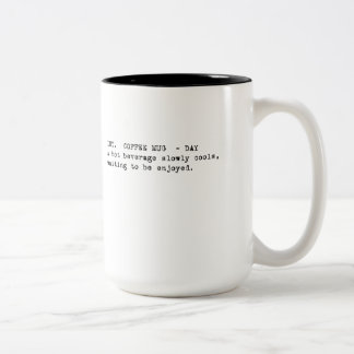 Bicolor La taza del guionista