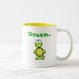 Bicolor La taza del soñador por la tortuga de Tommy