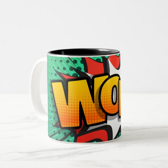 Bicolor La taza del wow (Anverso izquierdo)