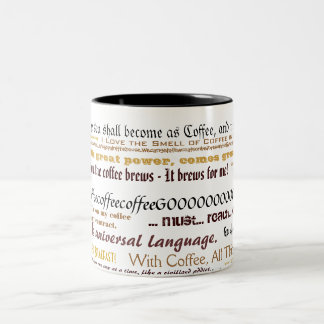 Bicolor La taza - edición del café