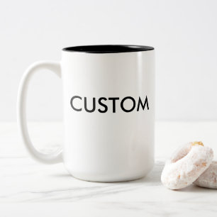 Bicolor La taza grande 15oz del Dos-Tono de encargo -