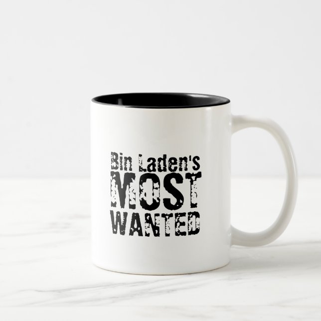 Bicolor La taza MÁS DESEADA de "Bin Laden" (Derecha)
