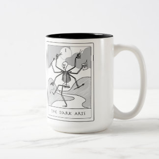 Bicolor La taza oscura de los artes
