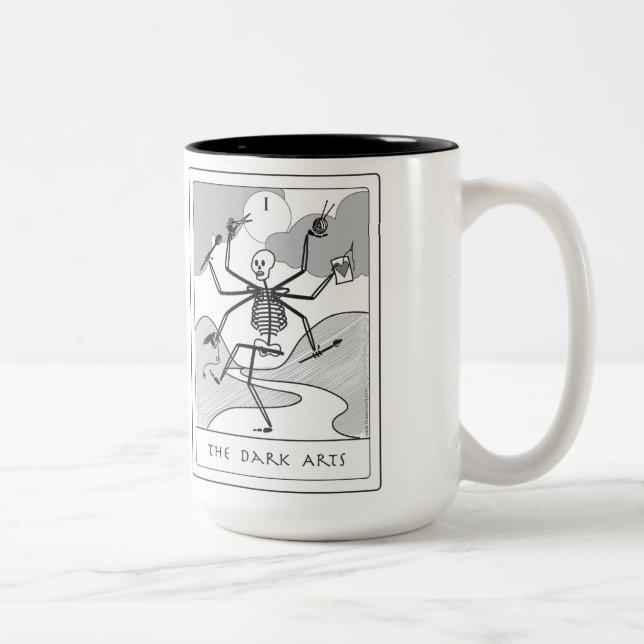 Bicolor La taza oscura de los artes (Derecha)