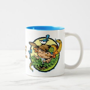Bicolor La taza SALVAJE del ACEBO consigue EN la