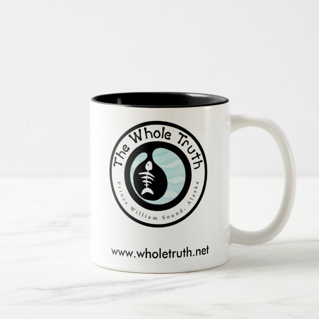 Bicolor La verdad entera: Taza (Derecha)