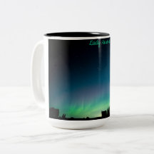 "Lady Aurora" Taza Mágica de la Aurora Boreal