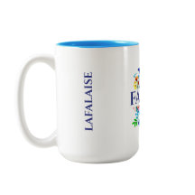 LAFALAISE LEGACY Taza de café de doble tono con LB