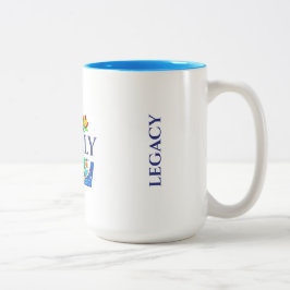 Bicolor LAFALAISE LEGACY Taza de café de doble tono con LB
