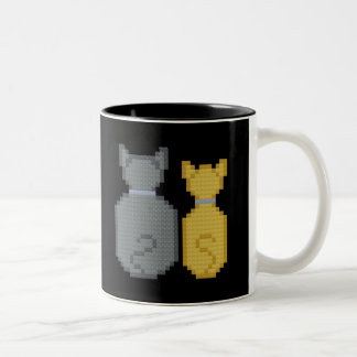 Bicolor Le estamos ignorando taza de los gatitos