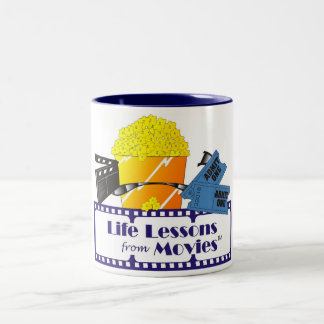 Bicolor Lección de la vida de la taza de las películas