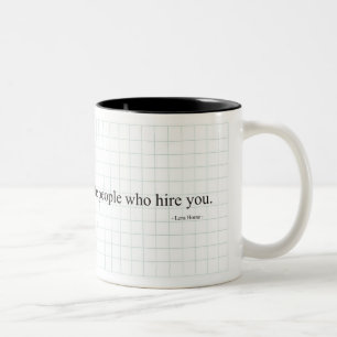 Bicolor Lena Horne cita la taza