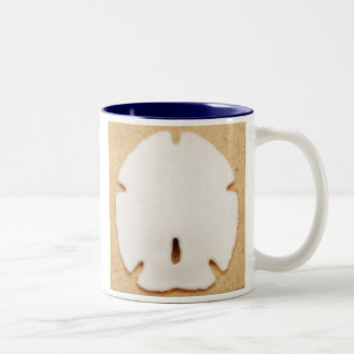Bicolor Leyenda de la taza del dólar de arena (sola