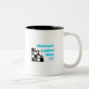 Bicolor Libros del amor del logotipo I de MWLWL y taza de
