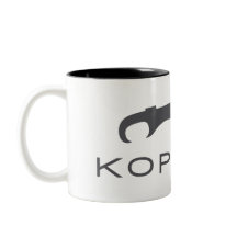 Logo de la espada de Kopidion taza de café