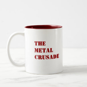 Bicolor Logotipo de la MUERTE y taza oficiales de la