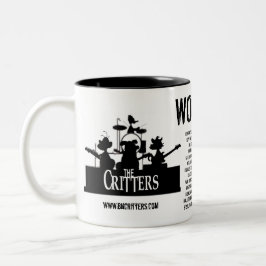 Bicolor ¡Los Critters!  TAZA (izquierda)