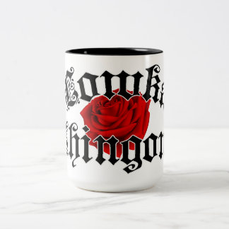 Bicolor Lowka Chingona taza de té