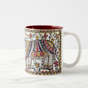 Bicolor Madhubani inspiró la taza del té