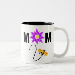 Bicolor Mamá a ser taza