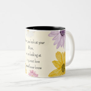 Bicolor Mamá, la taza de café más pura del amor