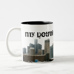 Bicolor Mi taza de Detroit