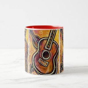 Bicolor Mi taza del Ukulele
