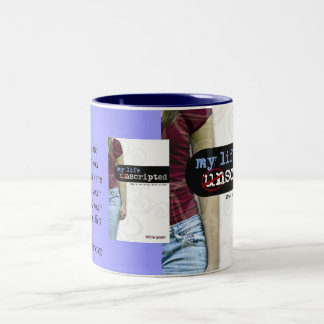 Bicolor Mi vida, taza Unscripted