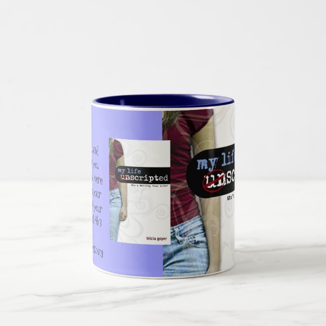 Bicolor Mi vida, taza Unscripted (Centro)
