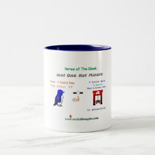 Bicolor Minuto caliente - taza