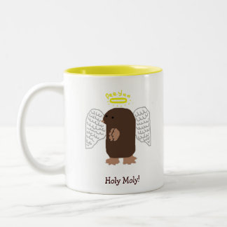 Bicolor ¡Moly santo! Taza
