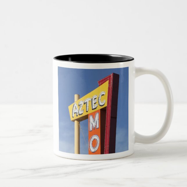 Bicolor MOTEL AZTECA - taza (Derecha)