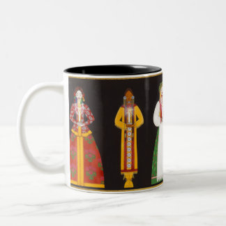 Bicolor Mujeres M004 de la taza del mundo