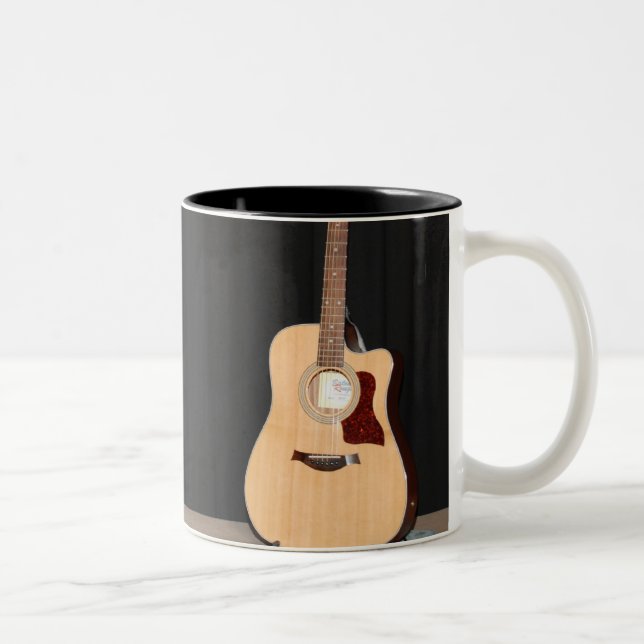 Bicolor Músico taza (Derecha)