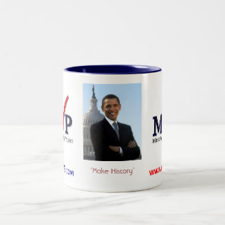 Bicolor MVP - Taza de Barack Obama