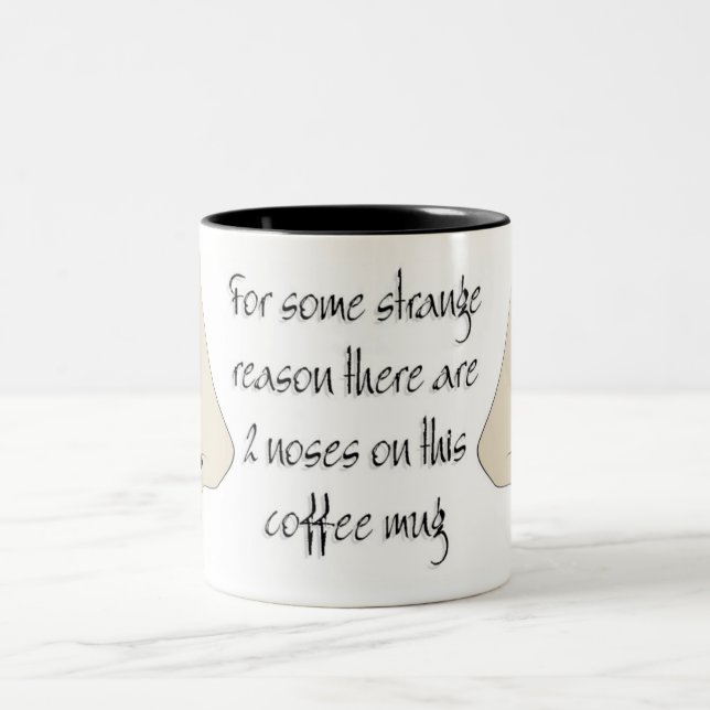 Bicolor Narices en una taza (Centro)