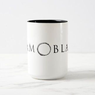 Bicolor Negro del equipo - taza del café con leche de dos