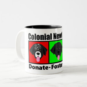 Bicolor Negro taza del Dos-Tono de 11 onzas