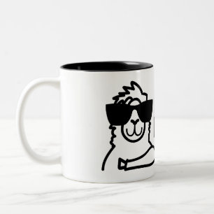 Bicolor Ninguna taza de café de la llama del drama