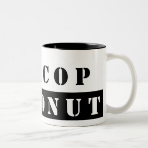 Bicolor Ninguna taza del buñuelo