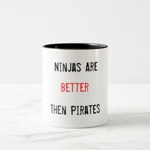 Bicolor Ninjas es mejor entonces piratea la taza